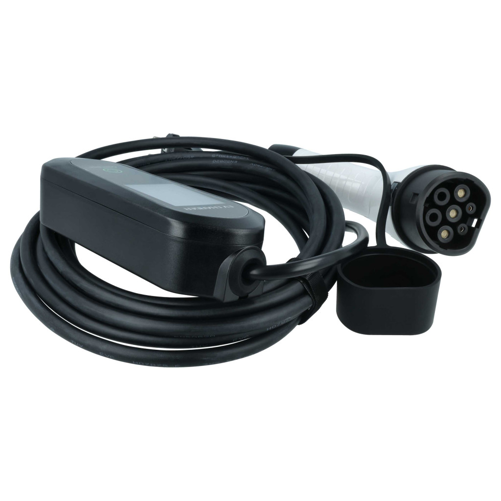 VHBW Töltőkábel Type 2 Euro csatlakozó - 3,5 kW 7 m VHBW Töltőkábel Type 2 Euro csatlakozó - 3,5 kW 7 m