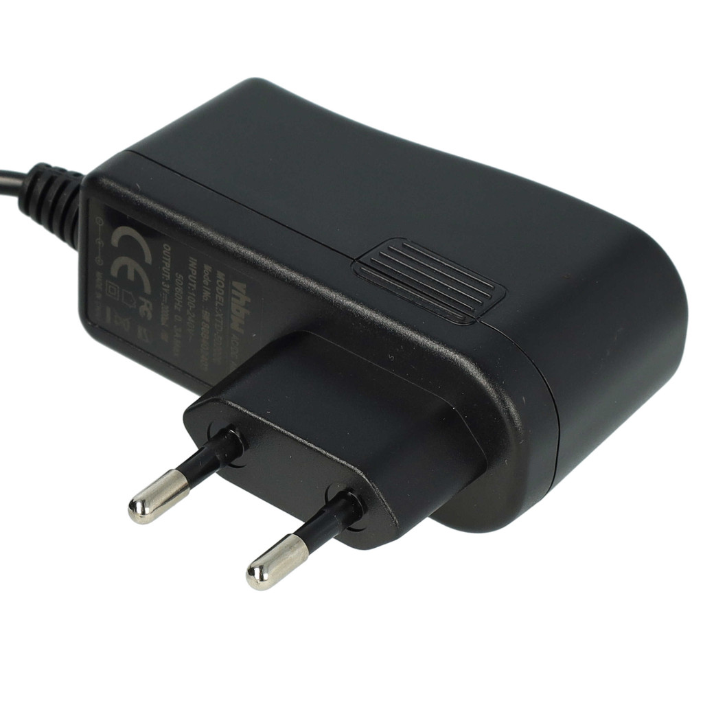 VHBW Hálózati adapter 5,5 x 2,5 mm csatlakozóval - 3 V