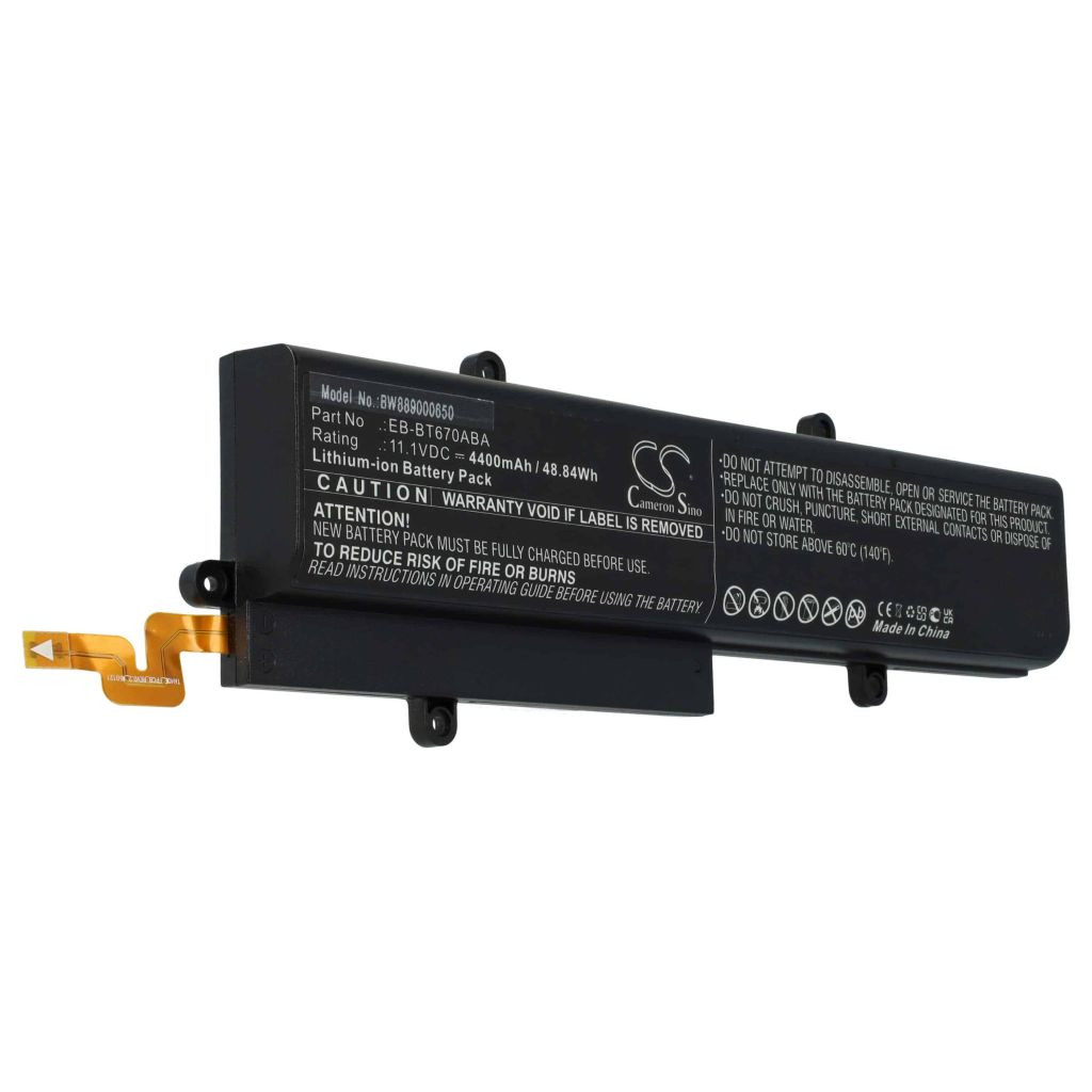 VHBW Tablet akkumulátor Samsung AA1GA12BS, EB-BT670ABA - 4400 mAh 11,1 V Li-Ion VHBW Tablet akkumulátor Samsung AA1GA12BS, EB-BT670ABA - 4400 mAh 11,1 V Li-Ion