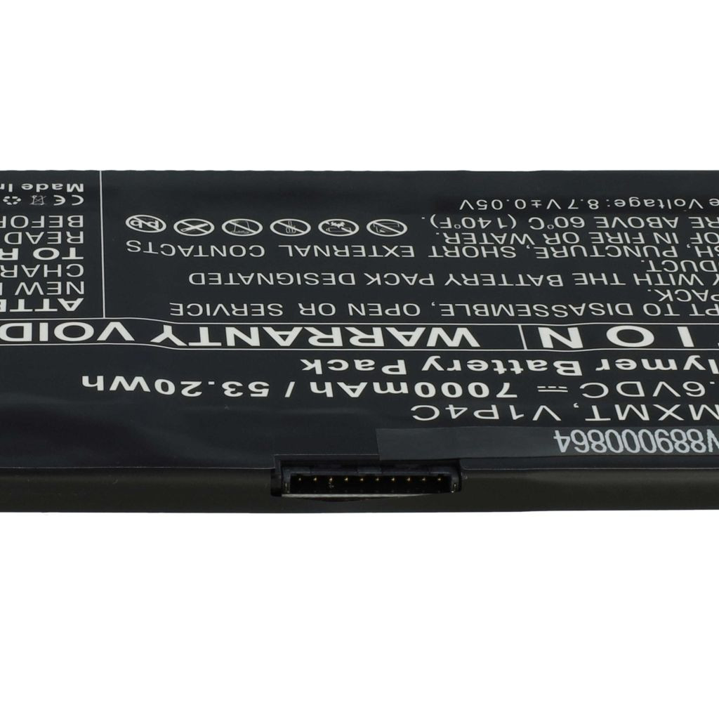 VHBW Notebook akkumulátor Dell V1P4C, FMXMT - 7000 mAh 7,6 V Li-polymer VHBW Notebook akkumulátor Dell V1P4C, FMXMT - 7000 mAh 7,6 V Li-polymer