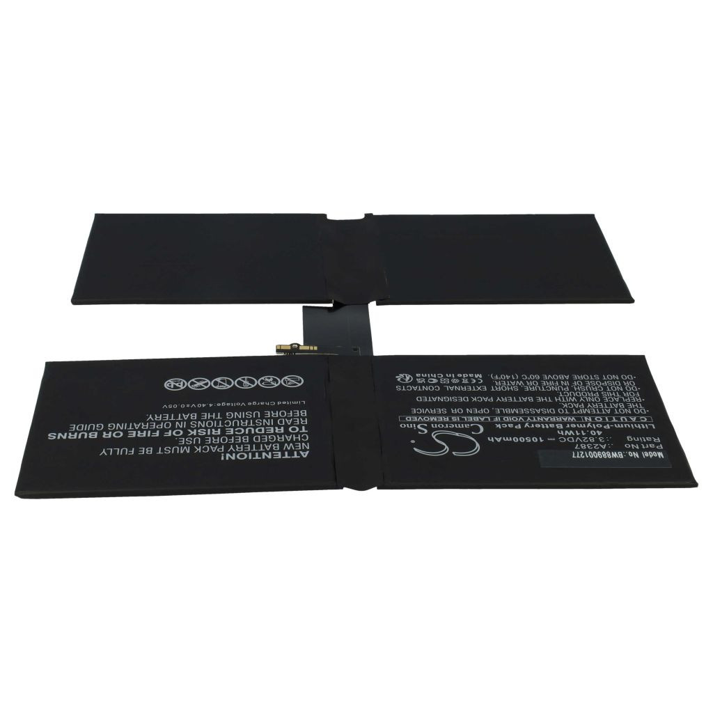 VHBW Tablet akkumulátor Apple A2387-hez - 10500 mAh 3,82 V Li-polimer VHBW Tablet akkumulátor Apple A2387-hez - 10500 mAh 3,82 V Li-polimer