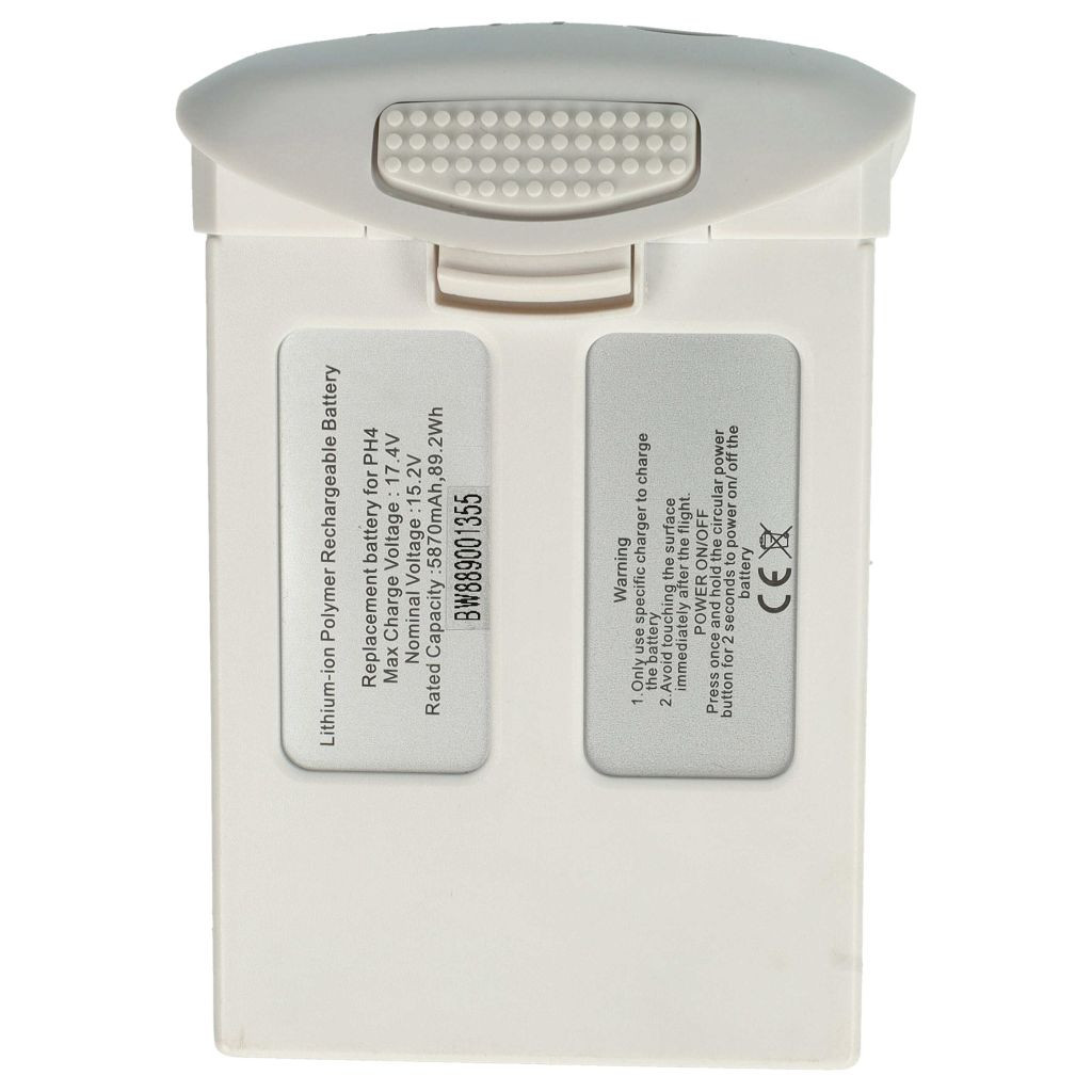 VHBW Drón akkumulátor DJI CP.PT.00000033.01, CP.PT.000601 - 5870 mAh 15,2 V Li-polymer