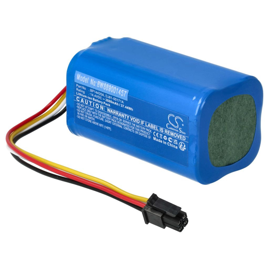 VHBW Akkumulátor Eureka/Midea BP14435A-hoz - 2600 mAh, 14,4 V, Li-Ion VHBW Akkumulátor Eureka/Midea BP14435A-hoz - 2600 mAh, 14,4 V, Li-Ion