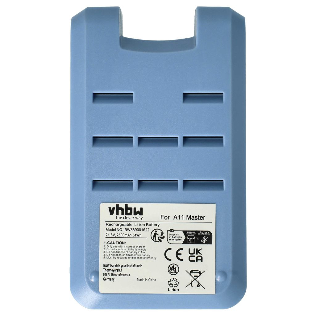 VHBW Akkumulátor - 2500 mAh, 21,6 V, Li-Ion