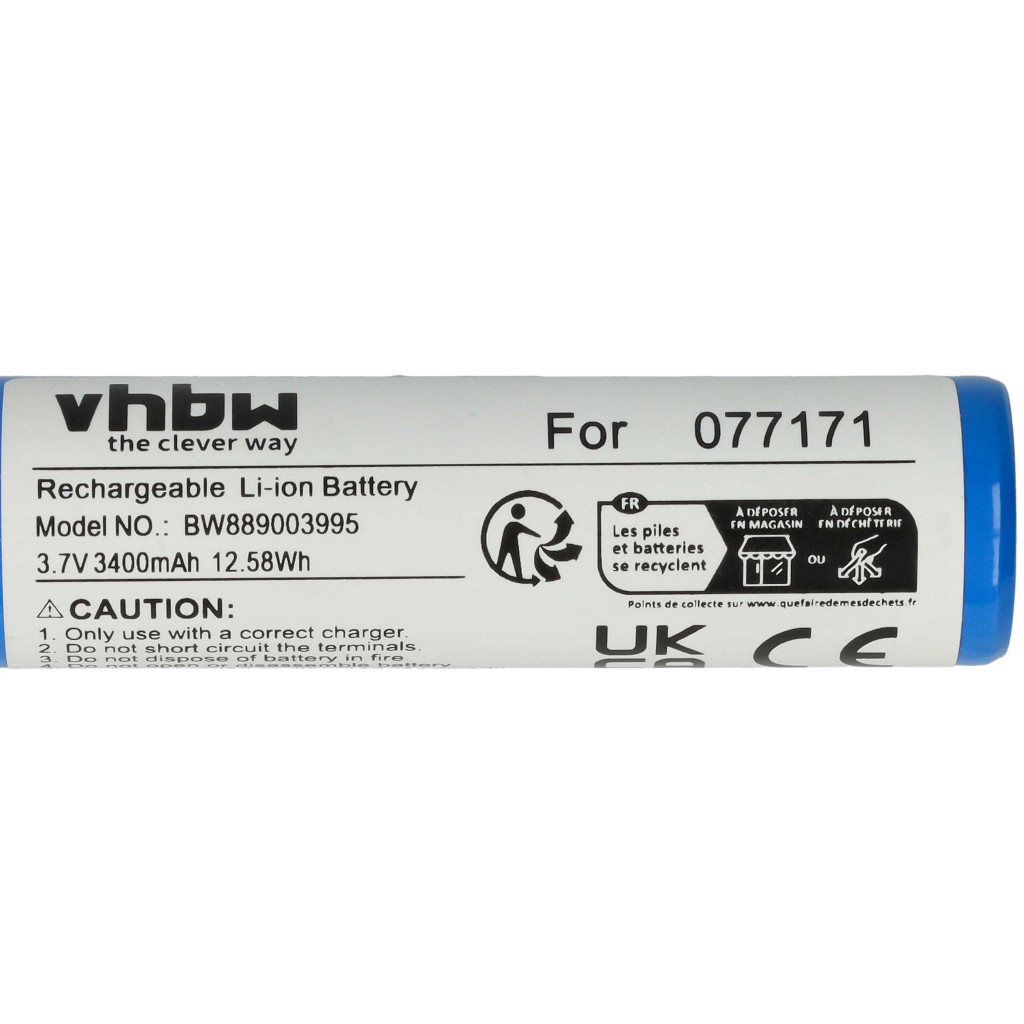 VHBW Hangszóró Akkumulátor Bose 077171 - 3400 mAh 3,7 V Li-Ion VHBW Hangszóró Akkumulátor Bose 077171 - 3400 mAh 3,7 V Li-Ion