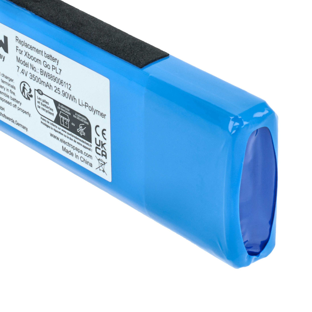 VHBW Hangszóró Akkumulátor EAC66836137-2S, EAC63558704, EAC64790805 - 3500 mAh 7,4 V Li-polimer VHBW Hangszóró Akkumulátor EAC66836137-2S, EAC63558704, EAC64790805 - 3500 mAh 7,4 V Li-polimer
