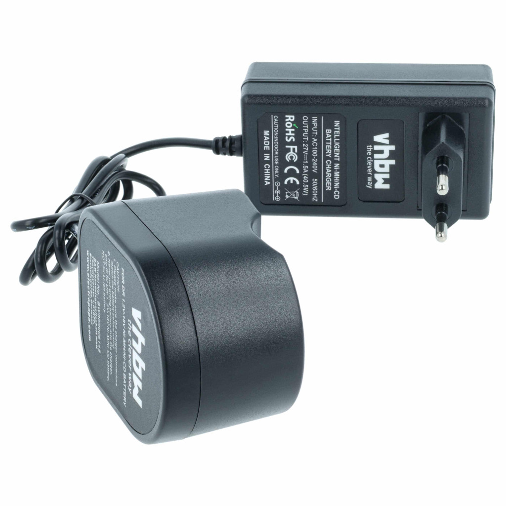 VHBW Töltő Dremel 757-01 akkumulátorhoz - 27 V / 1,5 A VHBW Töltő Dremel 757-01 akkumulátorhoz - 27 V / 1,5 A