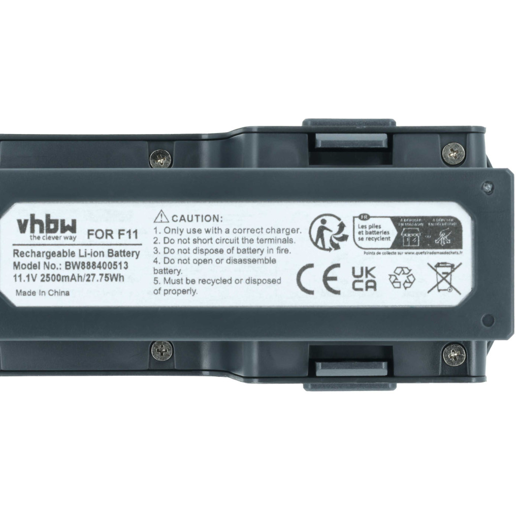VHBW Drón Akkumulátor SJRC F11 GPS - 2500 mAh 11,1 V Li-polymer