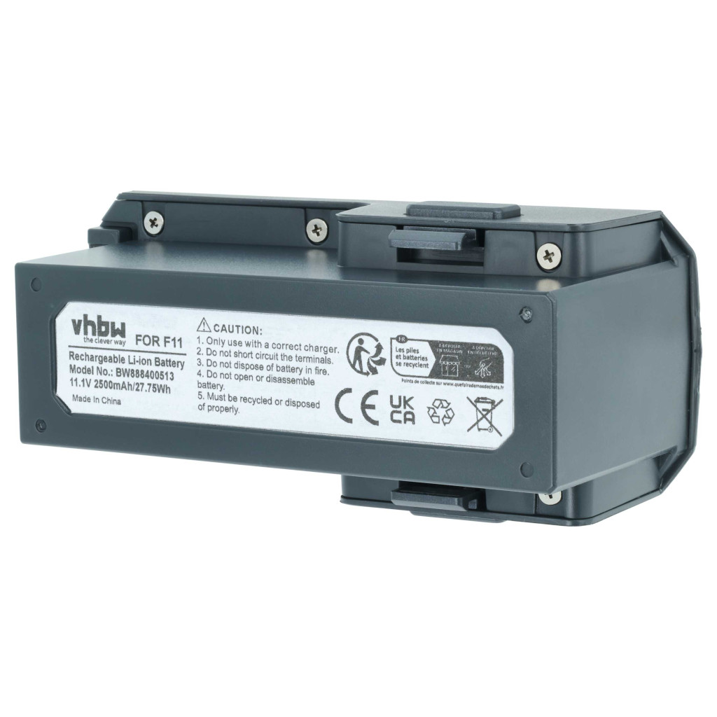 VHBW Drón Akkumulátor SJRC F11 GPS - 2500 mAh 11,1 V Li-polymer