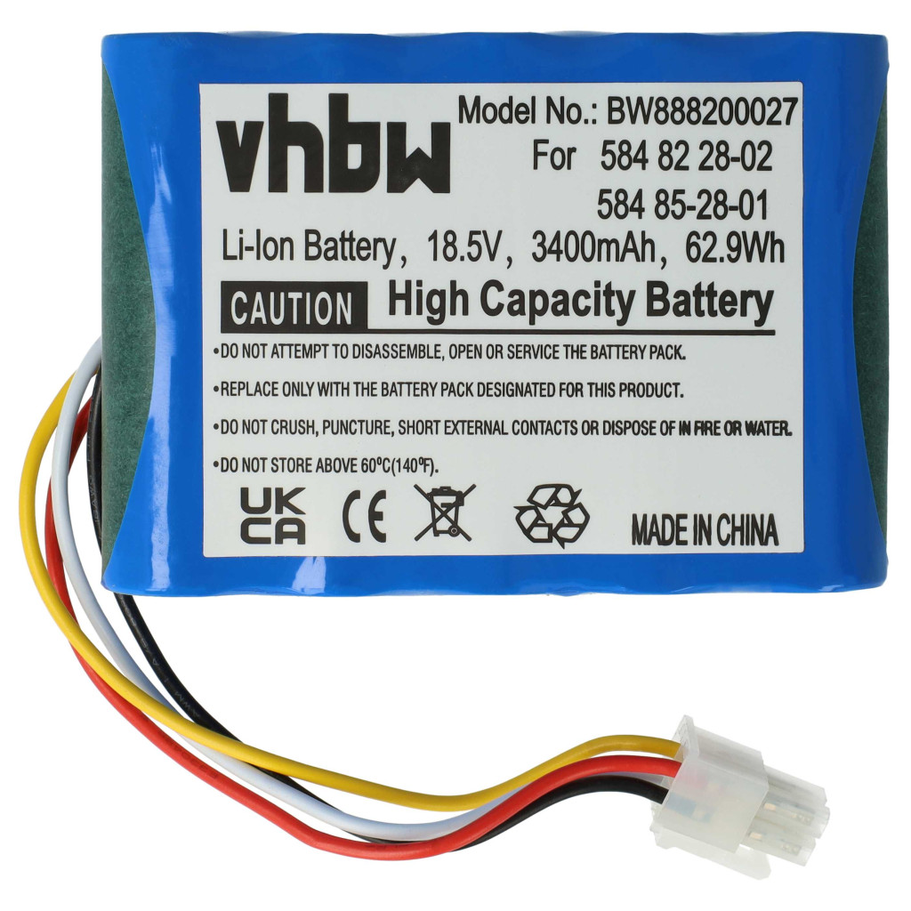 VHBW Akkumulátor Husqvarna Automower - 3400 mAh 5 m kábel VHBW Akkumulátor Husqvarna Automower - 3400 mAh 5 m kábel