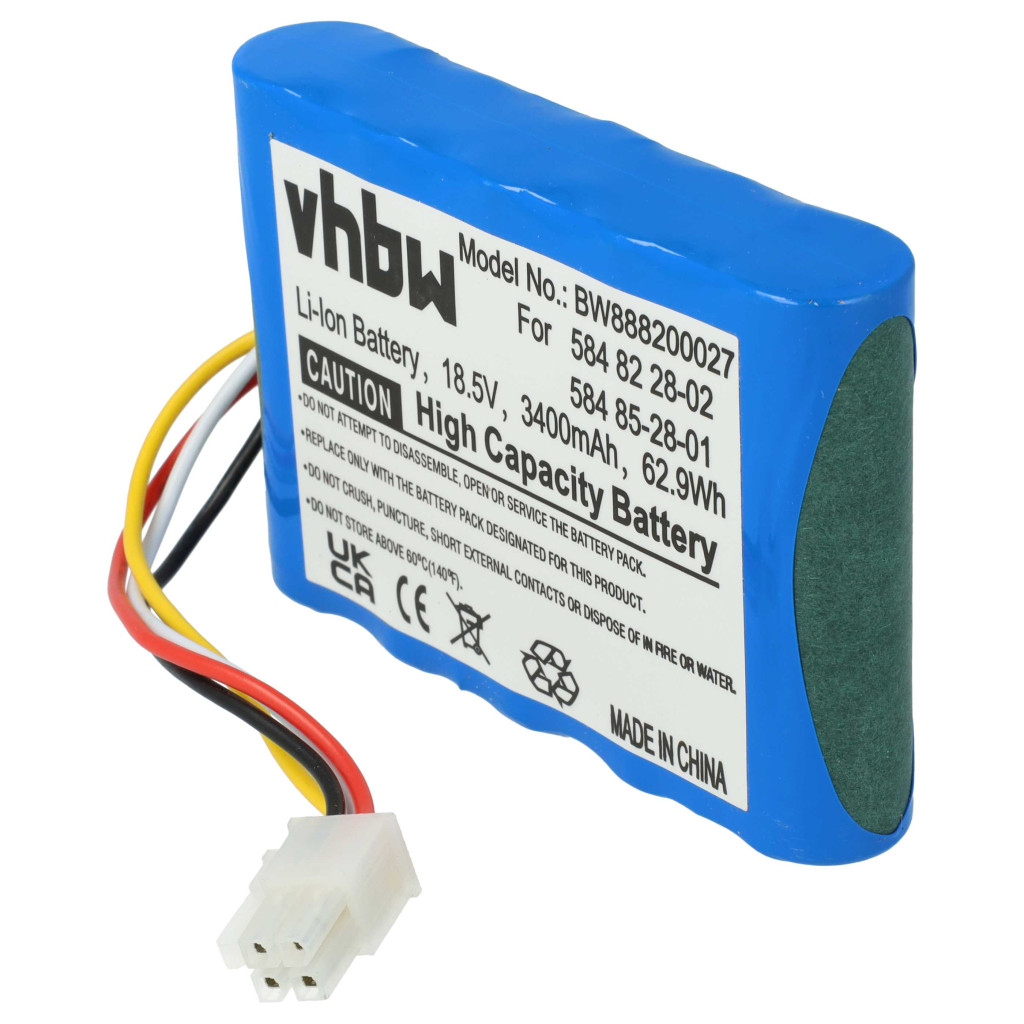 VHBW Akkumulátor Husqvarna Automower - 3400 mAh 5 m kábel VHBW Akkumulátor Husqvarna Automower - 3400 mAh 5 m kábel