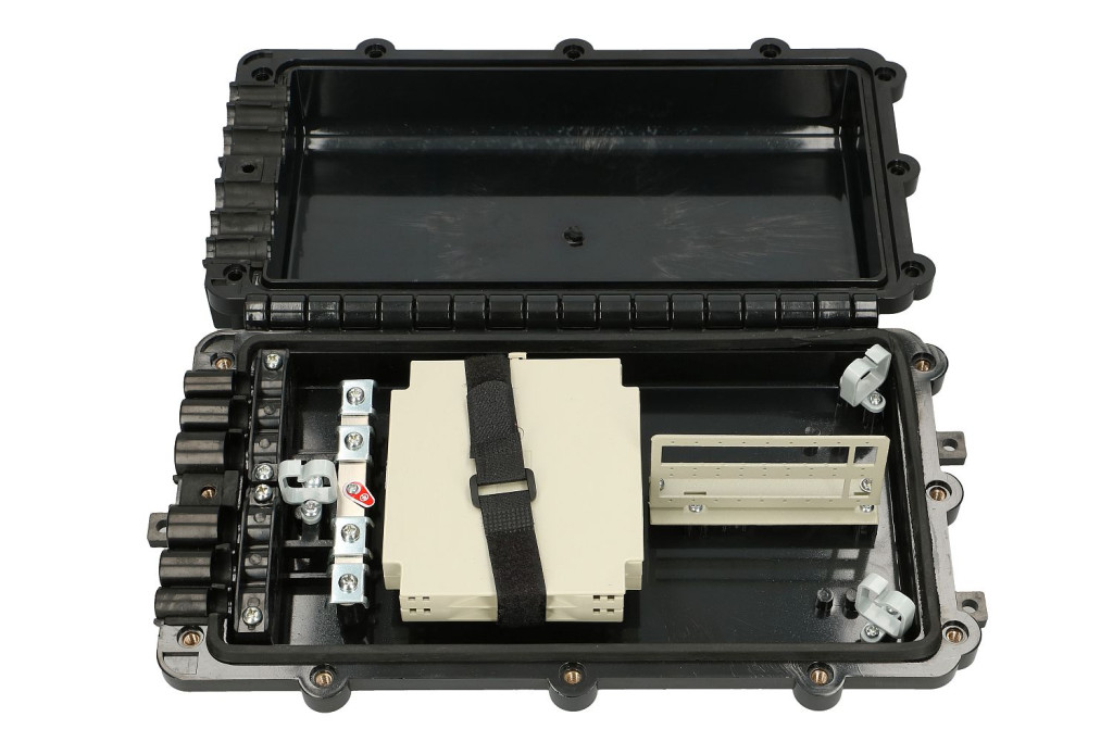 Extralink Jerry | FTTX Closure | 2 trays, 24 core, outdoor