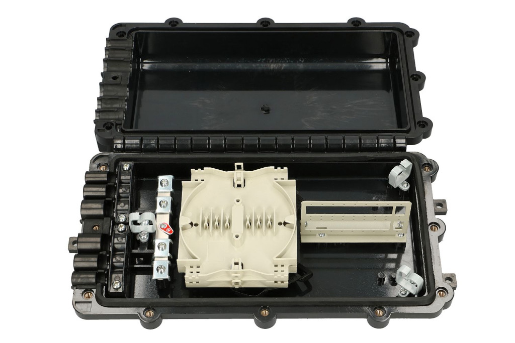 Extralink Jerry | FTTX Closure | 2 trays, 24 core, outdoor