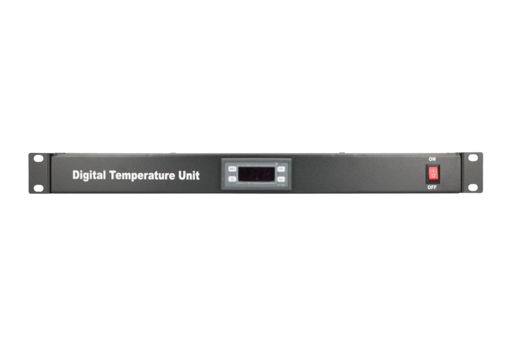 Extralink 19", termostategység, rack szekrényekhez