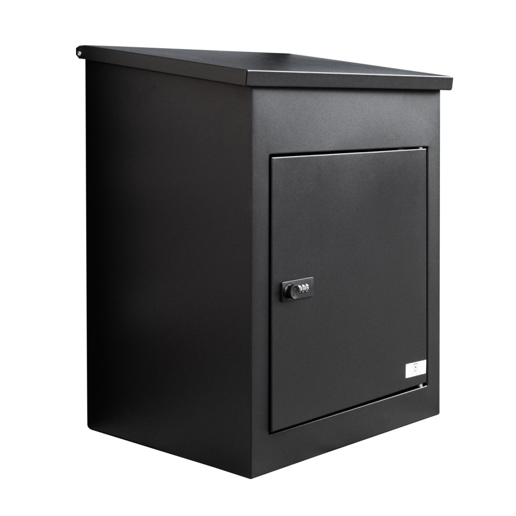 Extralink LockStar csomagmegőrző láda, 44x34x55cm acél tárolódoboz