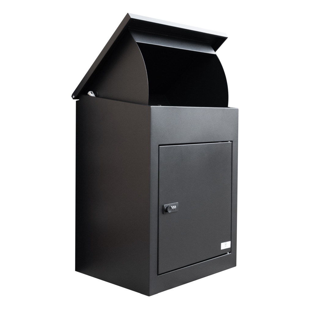 Extralink LockStar csomagmegőrző láda, 44x34x55cm acél tárolódoboz