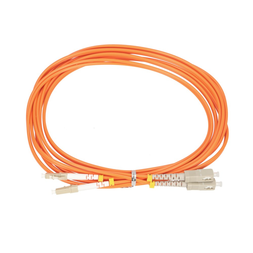 Extralink SC/UPC-LC/UPC, patch kábel, multimódusú, OM2, duplex, 3 mm, 3 m Extralink SC/UPC-LC/UPC, patch kábel, multimódusú, OM2, duplex, 3 mm, 3 m
