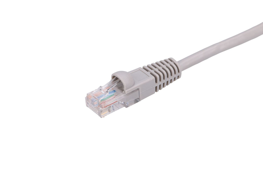 Extralink Cat.5e UTP 1m, LAN patch kábel, réz sodrott pár