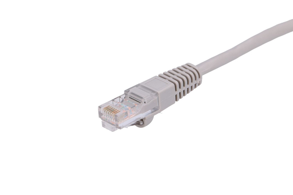 Extralink Cat.5e UTP 1m, LAN patch kábel, réz sodrott pár
