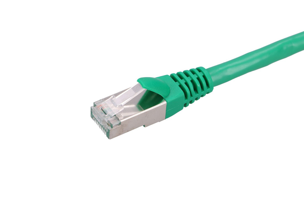 Extralink Kat. 6 FTP 1 m, LAN patch kábel, réz sodrott érpár, 1 Gbps