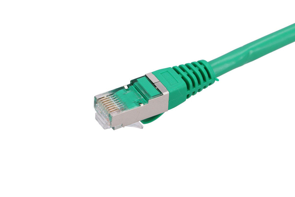 Extralink Kat. 6 FTP 1 m, LAN patch kábel, réz sodrott érpár, 1 Gbps