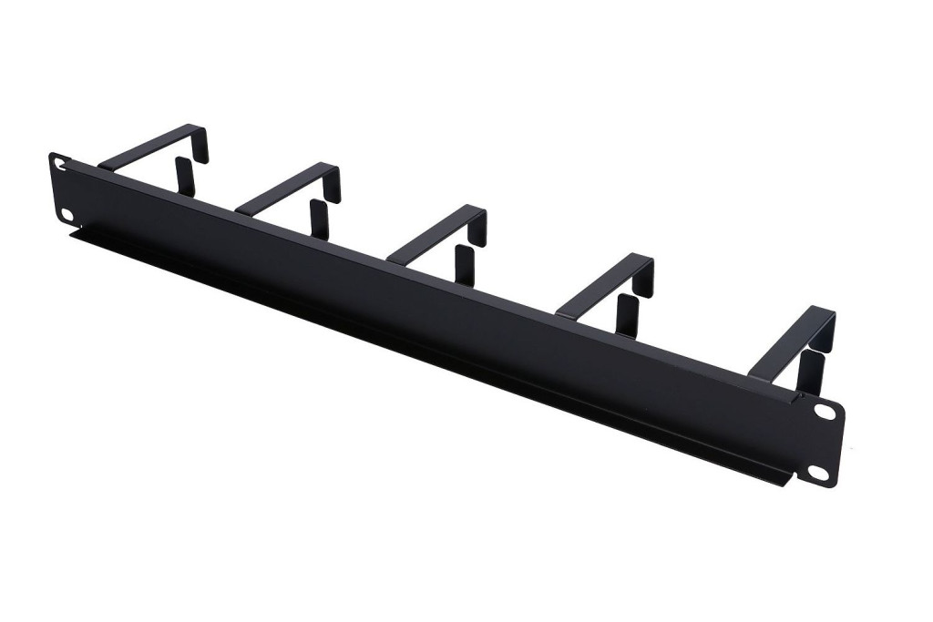 Extralink kábelrendező, 1U, fekete
