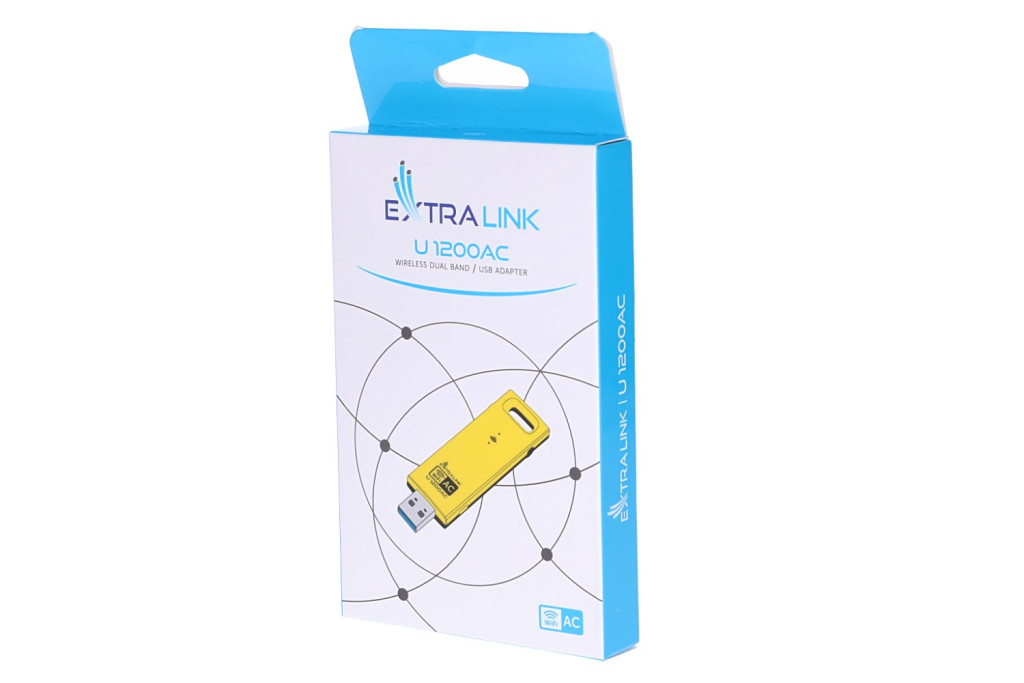 Extralink U1200ac, USB adapter, AC1200, két sávos