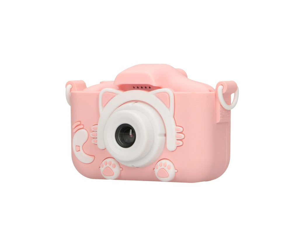 Extralink Kids camera H27, dupla rózsaszín