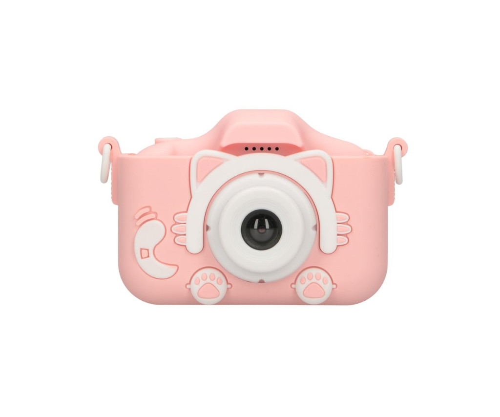 Extralink Kids camera H27, dupla rózsaszín