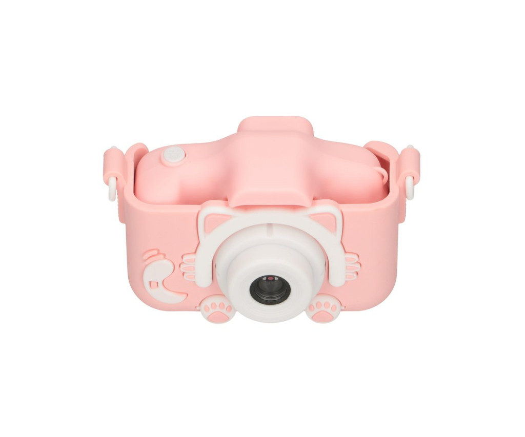 Extralink Kids camera H27, dupla rózsaszín