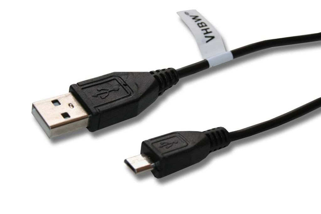 VHBW A-típusú USB-Micro USB Kábel, Panasonic K1HY04YY0106, Fujifilm kompatibilis