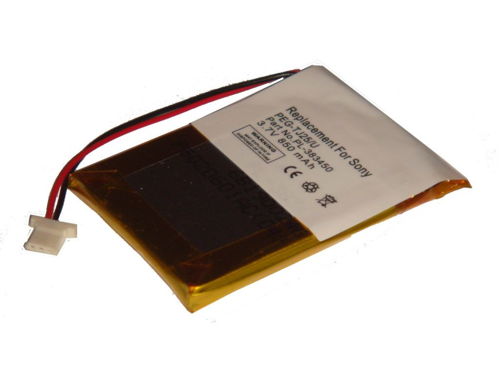 VHBW Mobiltelefon akkumulátor Sony Clie PEG-TJ25, PEG-TJ35 készülékhez - 850 mAh 3,7 V Li-polimer - Okostelefon akkumulátor