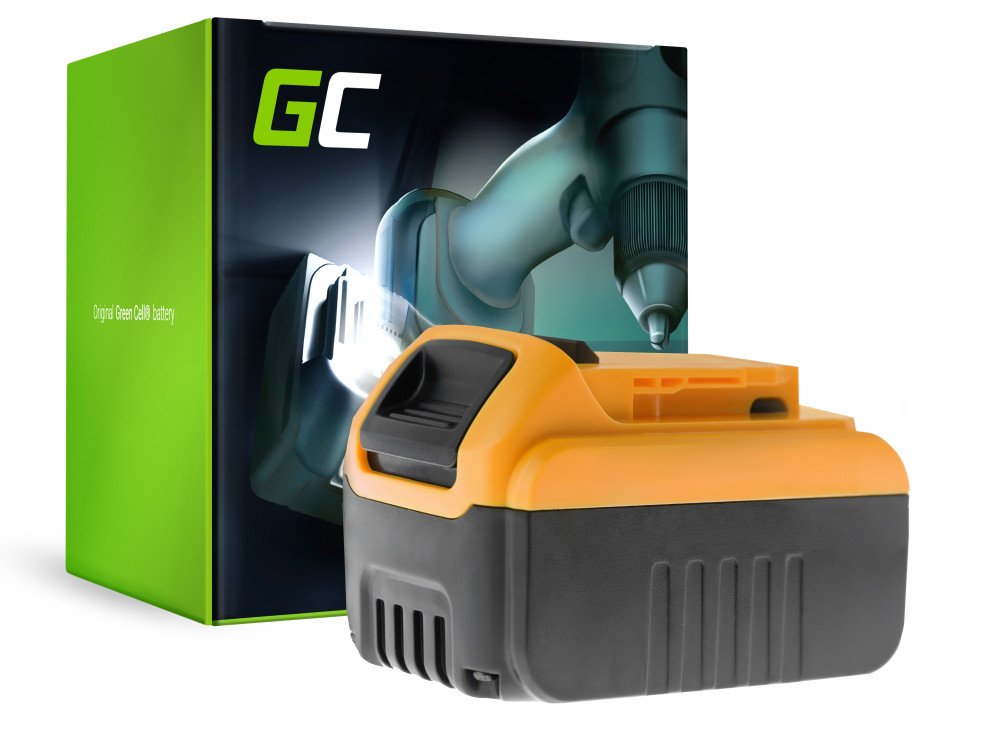 Green Cell Kéziszerszám Akkumulátor Dewalt DCB184 DCB182 DCB180 18V 6Ah Green Cell Kéziszerszám Akkumulátor Dewalt DCB184 DCB182 DCB180 18V 6Ah