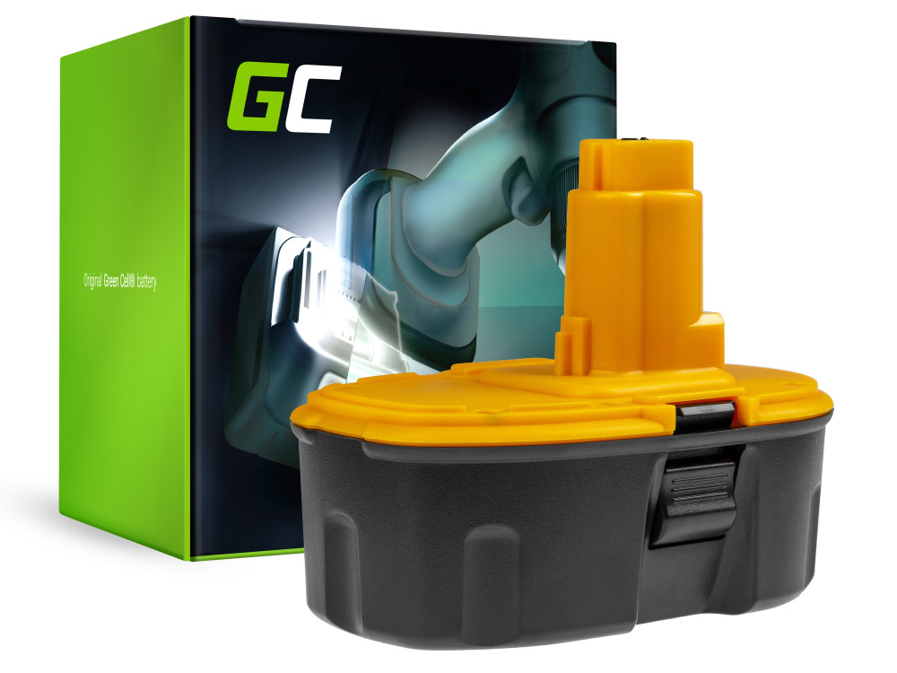 Green Cell Kéziszerszám akkumulátor / akku DeWalt DC020 DC212 Green Cell Kéziszerszám akkumulátor / akku DeWalt DC020 DC212