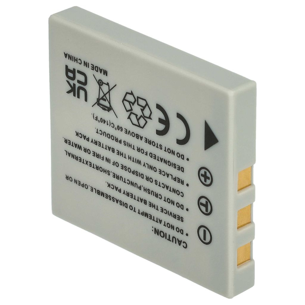 Videokamera akkumulátor Creative CAS101-hez - 500 mAh 3,6 V Li-Ion Videokamera akkumulátor Creative CAS101-hez - 500 mAh 3,6 V Li-Ion