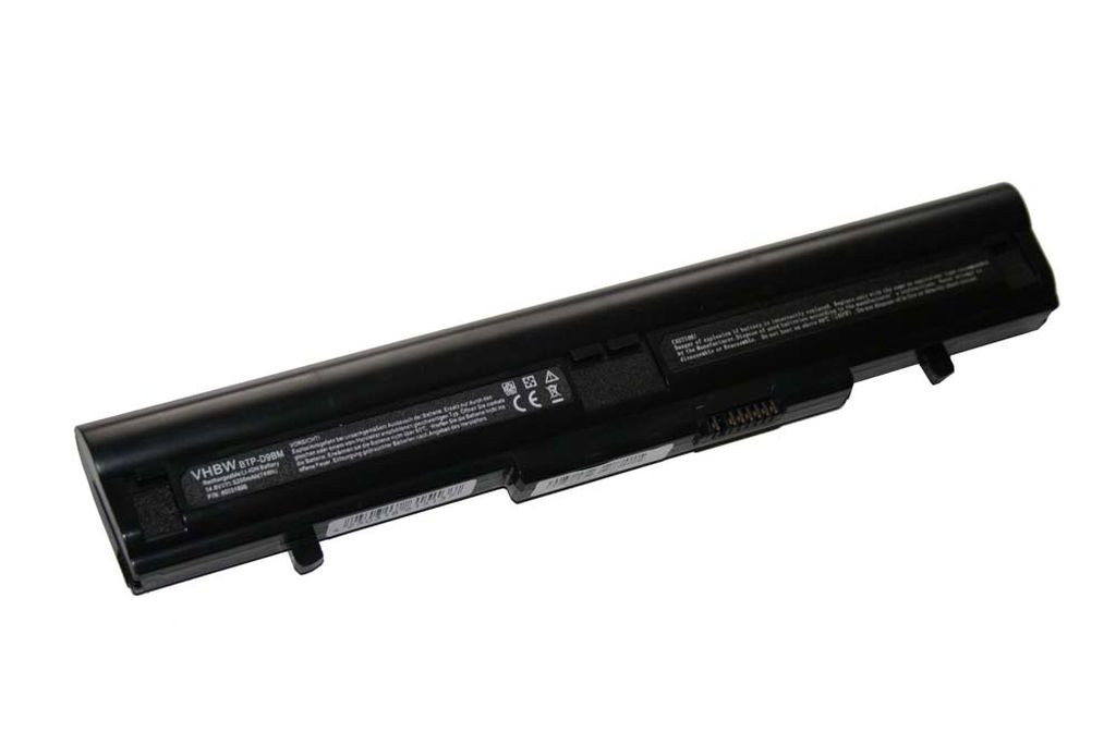 VHBW Notebook akkumulátor Medion 40031863, 40031366, 40031365, 40022879 - 5200 mAh 14,8 V Li-Ion, fekete