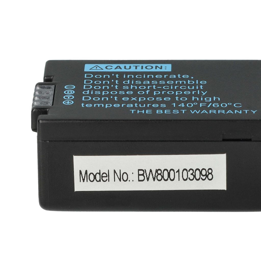 VHBW Leica BP-DC9E, BP-DC9 akkumulátor - 800 mAh, 7,2 V, Li-Ion információs chippel
