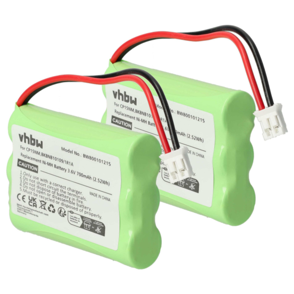 VHBW Akkumulátor Alcatel NTM/BKBNB 101 13/1 - 700 mAh 3,6 V NiMH
