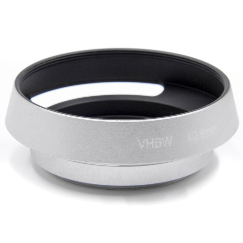 VHBW 40,5 mm-es Ezüst Napellenző, Kerek Objektívhez