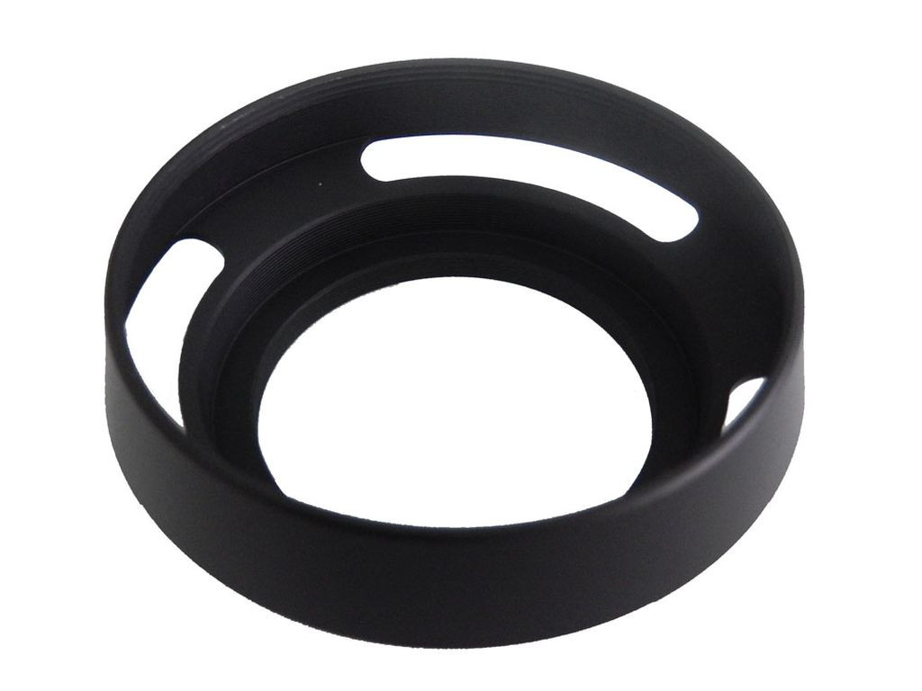 VHBW 43mm Napellenző Objektív - Fekete, Kerek