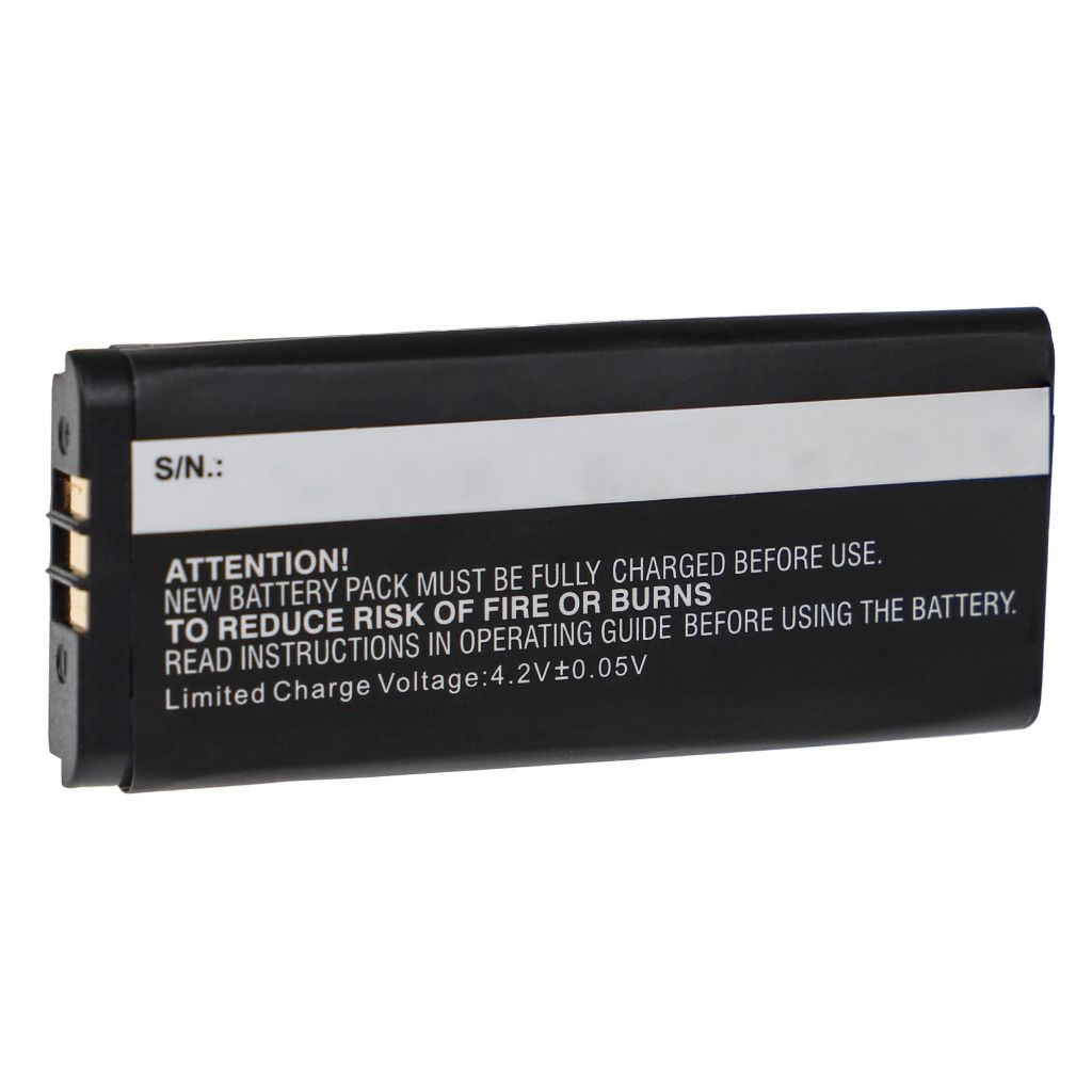 VHBW Nintendo UTL-001 Játékkonzol, 900 mAh, 3,7 V akkumulátor