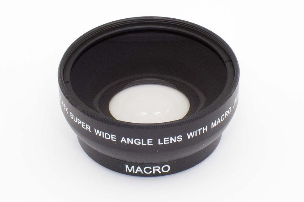 VHBW Konverziós Objektív, 0,45x, 49 mm Menet