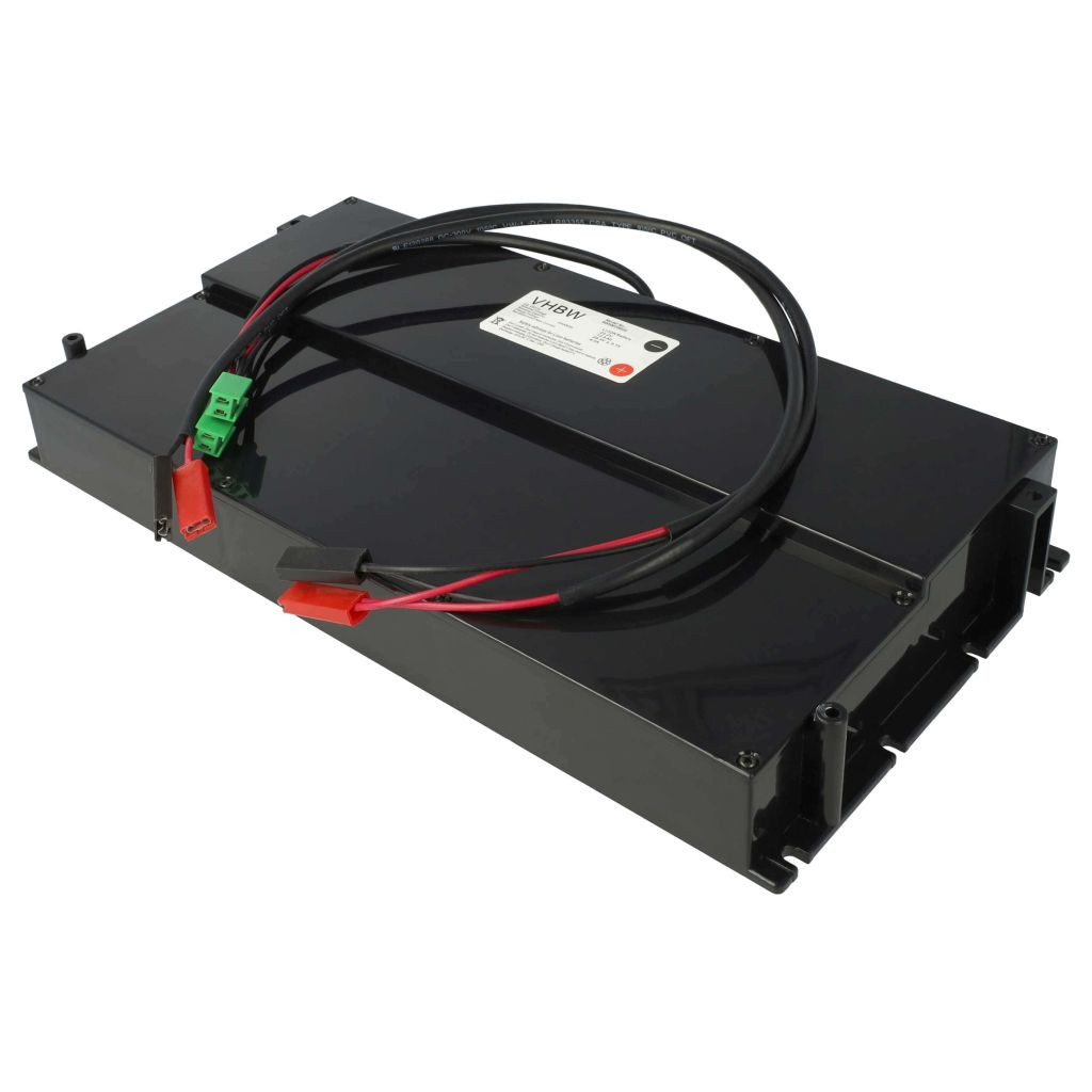 VHBW Fűnyíró Akkumulátor 300Z20800A, 300Z42800A, 300Z42800A_R - 13800 mAh 25,2 V Li-Ion, Fekete