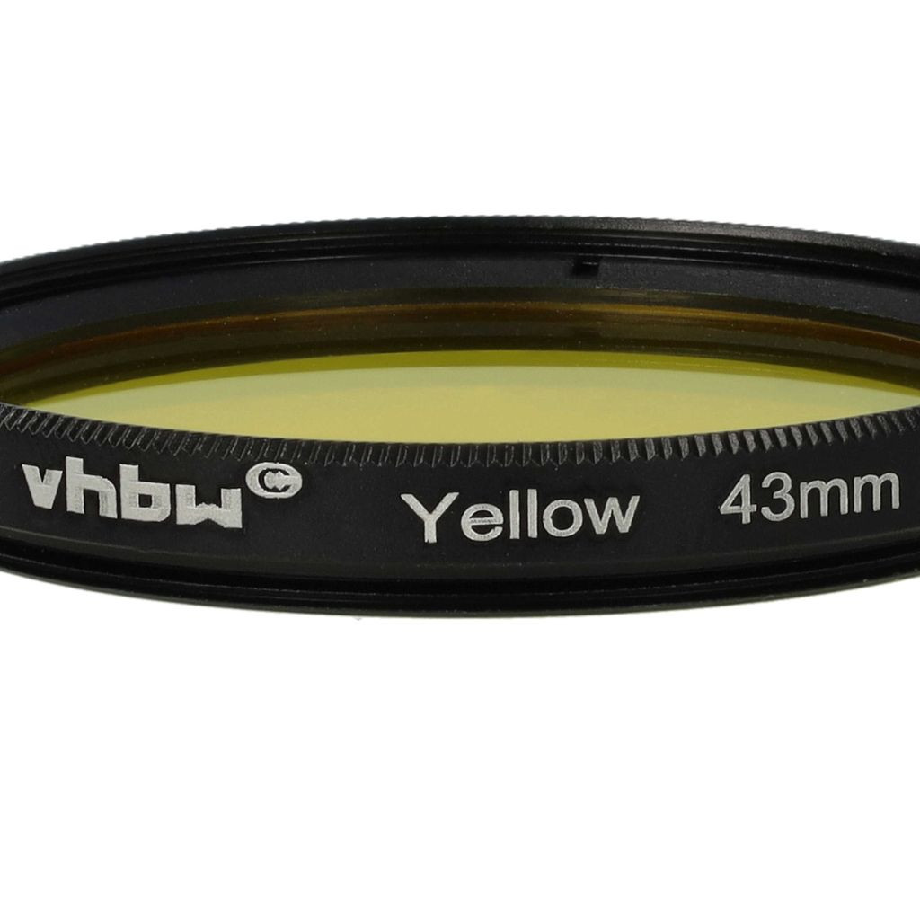 VHBW 43 mm-es Színes Szűrő, Sárga