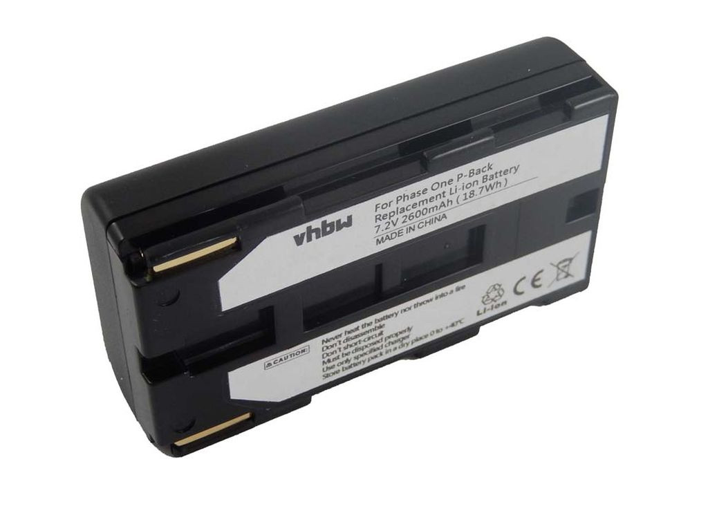 VHBW Akkumulátor 30900061-hez - 2600 mAh, 7,2 V, Li-Ion