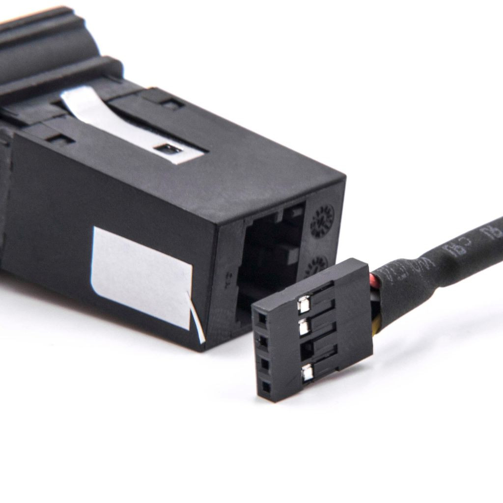VHBW AUX Audio Adapter Kábel VW, Audi / Seat / Skoda / VW RNS310 - 120 cm10cm