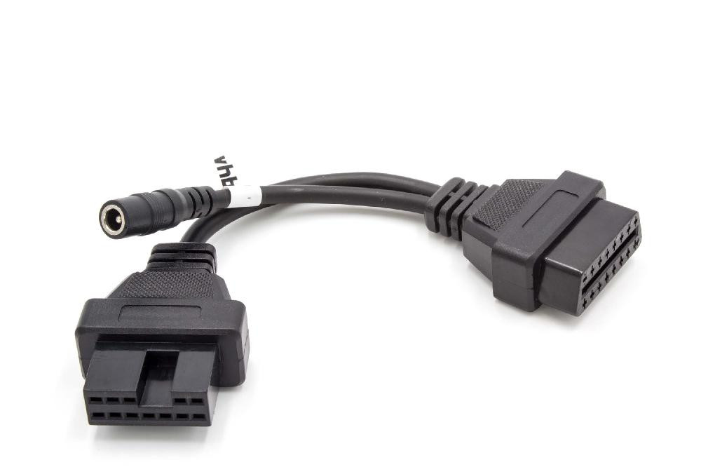 VHBW OBD2 Adapter 12Pin OBD1 to OBD2 - 19,8 cm