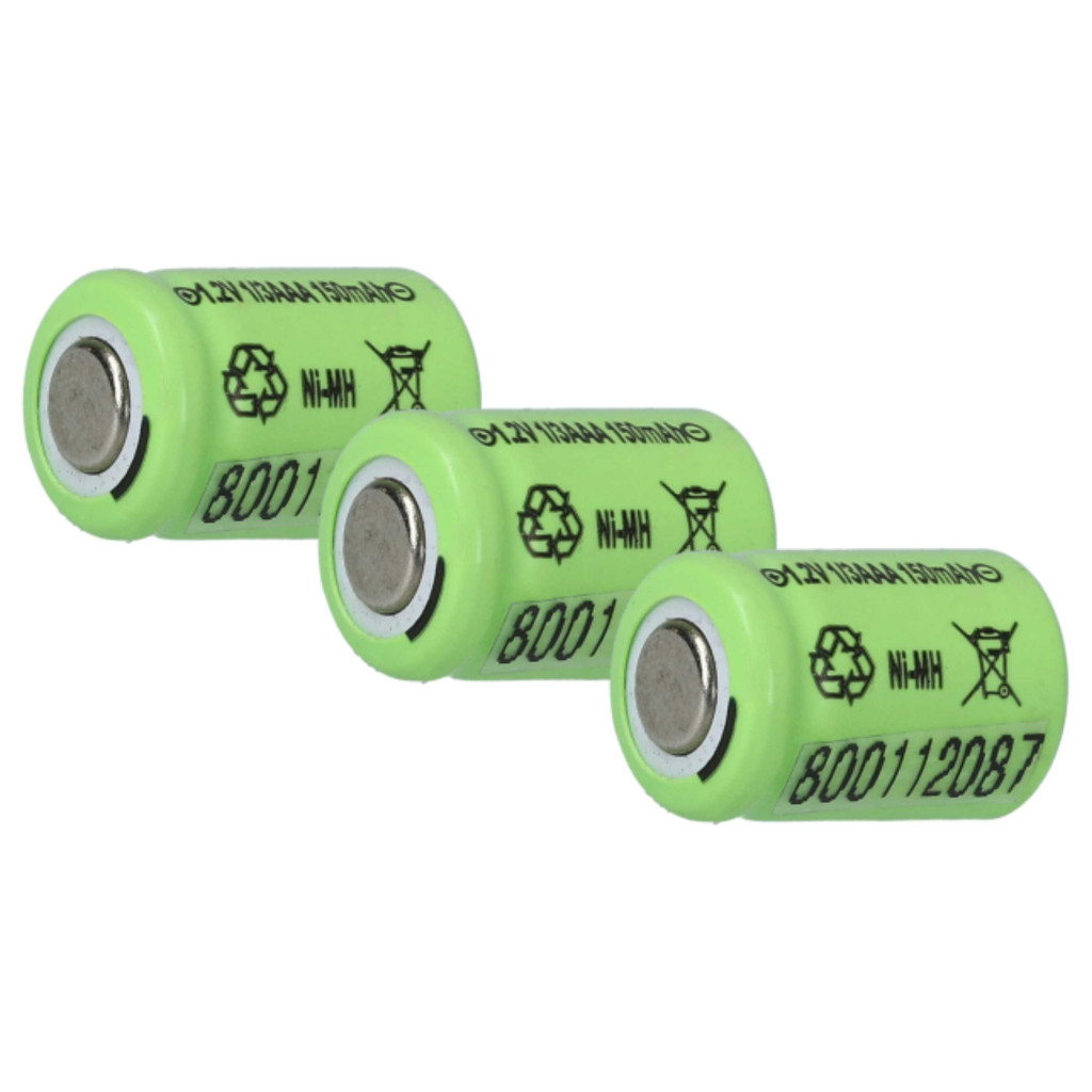 VHBW Modellkészítő Akkumulátor 1/3AAA - 150 mAh 1,2 V NiMH
