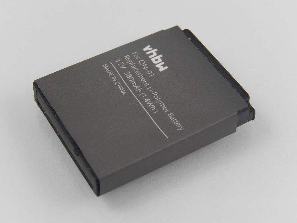 VHBW BT166342, PX8914-944, BT266342 Okosóra Elem - 380 mAh 3,7 V Li-polimer