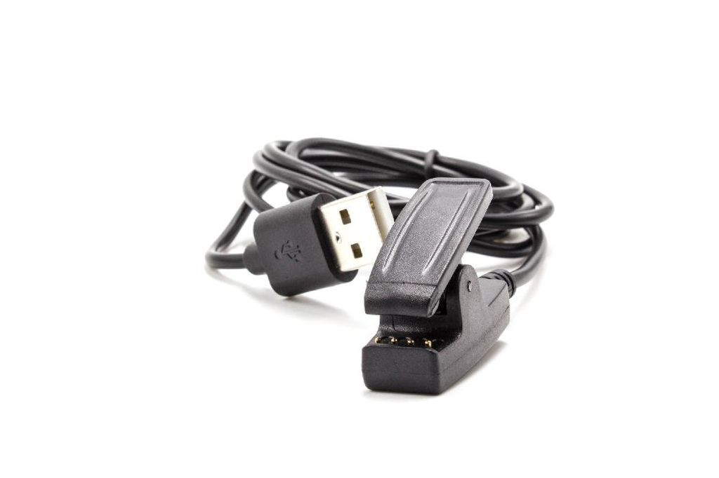 VHBW Garmin 010-11029-18 Töltőkábel - 100 cm, Fekete